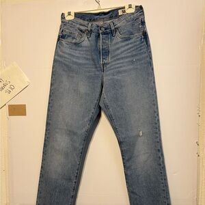 Levi’s high rise jeans 501